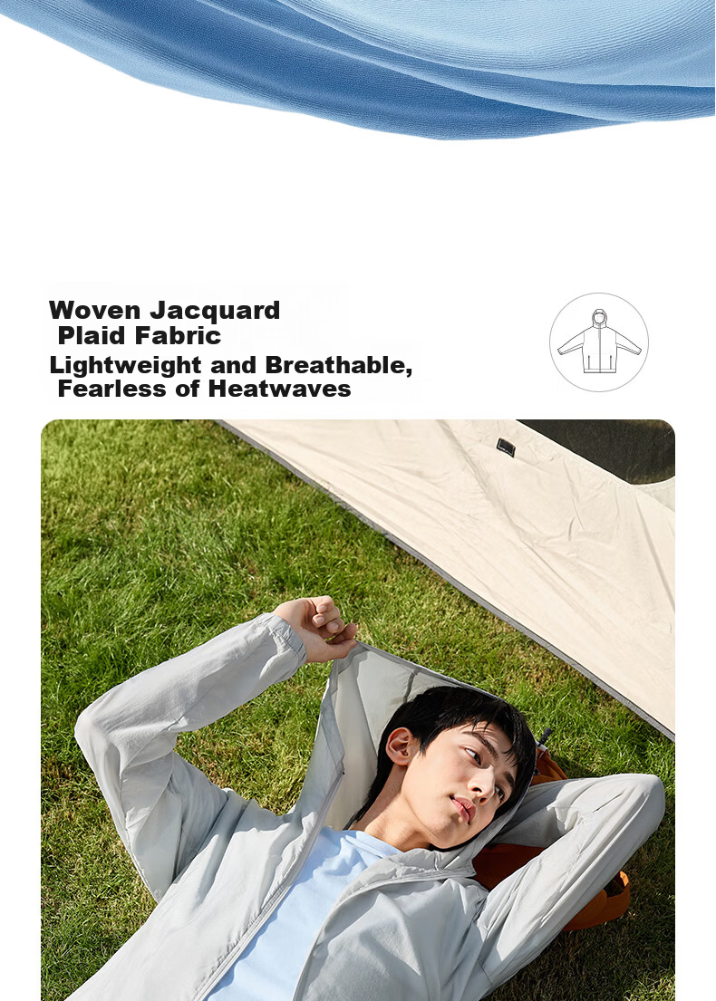 361° Men's Sunscreen Jacket Spring Summer UPF50+ UV Protection Sports Outdoor Cooling Heat Shield Jacket 652624603H-1 10