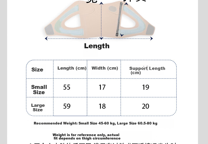 CABANIS Sports Knee Brace for Meniscus Injury Synovitis Medical Effusion Patellar Ligament Joint Pain Running Unisex 6