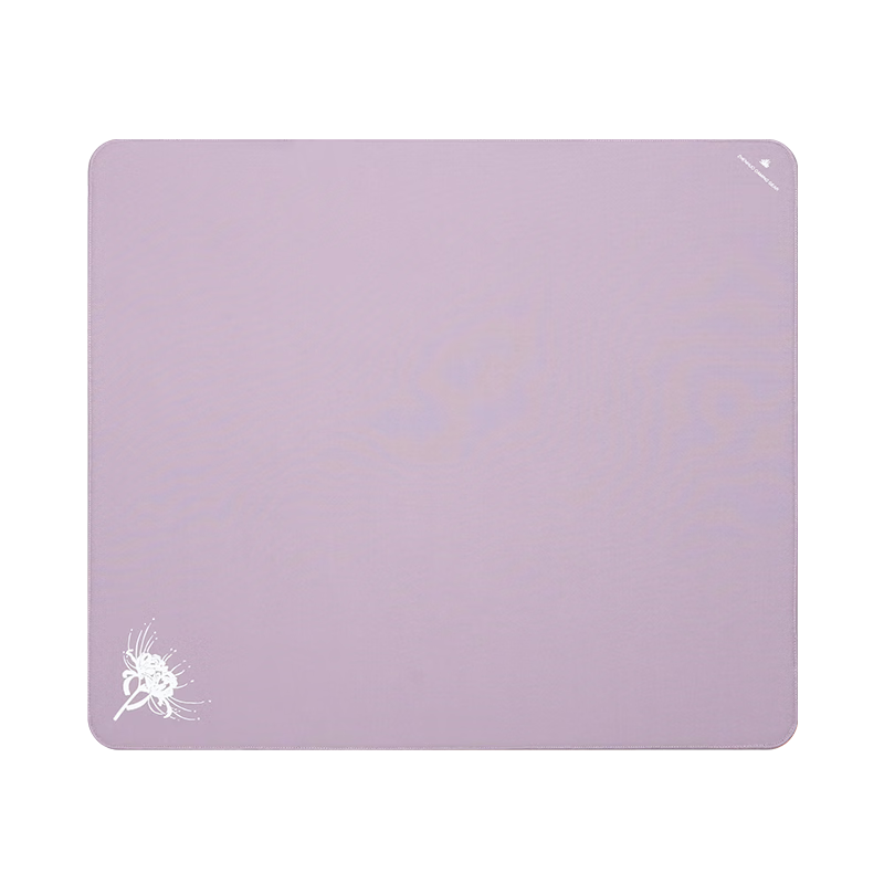 Zhenhuo Du Pure Color FPS Gaming Mouse Pad Competitive Special Edition Purple 490x420mm Ultra-Low Edge Locking Rubber Base (L)