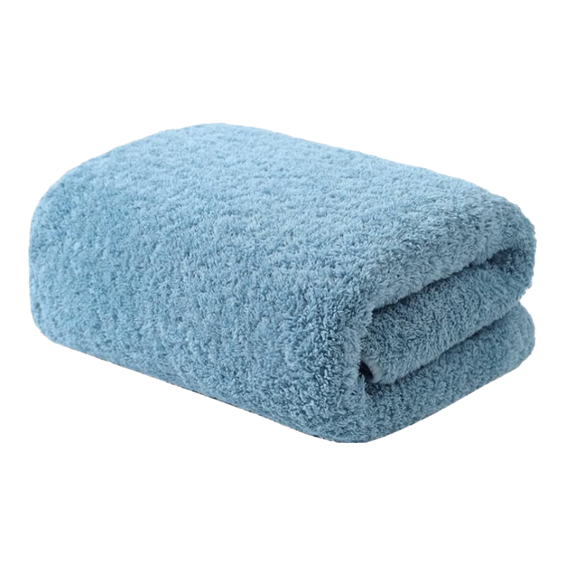 MUJI Bath Towel 10A Antibacterial Selected Xinjiang 100% Pure Cotton 670g Thickened High Absorbency Men's Hotel Large Bath Towel