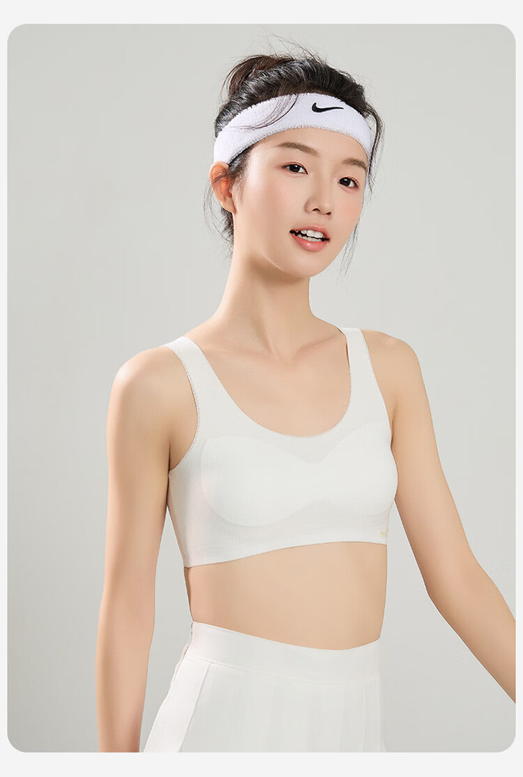 GUJIN Summer Lightweight Girls' Bra Development Period Underwear for Older Children High School Students Youth Vest White Pink XL 17
