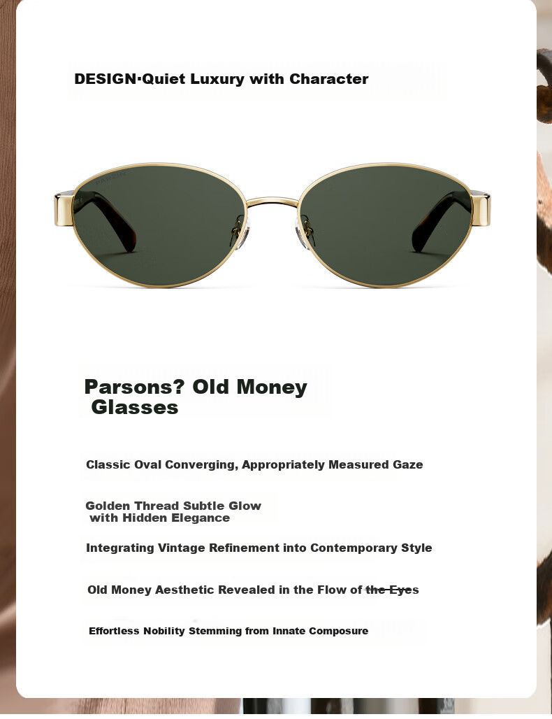 PARZIN Polarized Sunglasses Women 2026 New Vintage Style Relaxed Fit Sun Protection Driving Sunglasses Men PZ8601 3