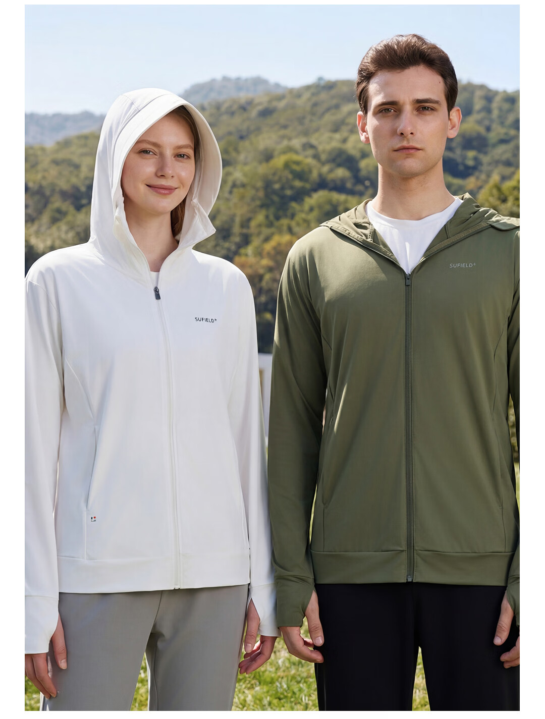 SUPIELD Full Spectrum UV Protection Jacket Professional Anti-UV Spring Summer Unisex Sun Protection Coat Optical White M 15