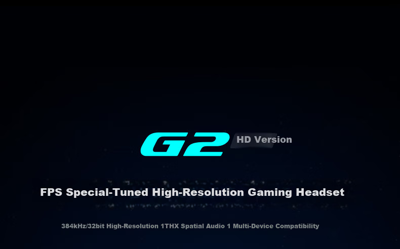 EDIFIER HECATE G2 HD Edition THX Spatial Audio Wired Gaming Headset Over-Ear Computer Headphones with Microphone for Online Classes Office Delta FPS PUBG White 4
