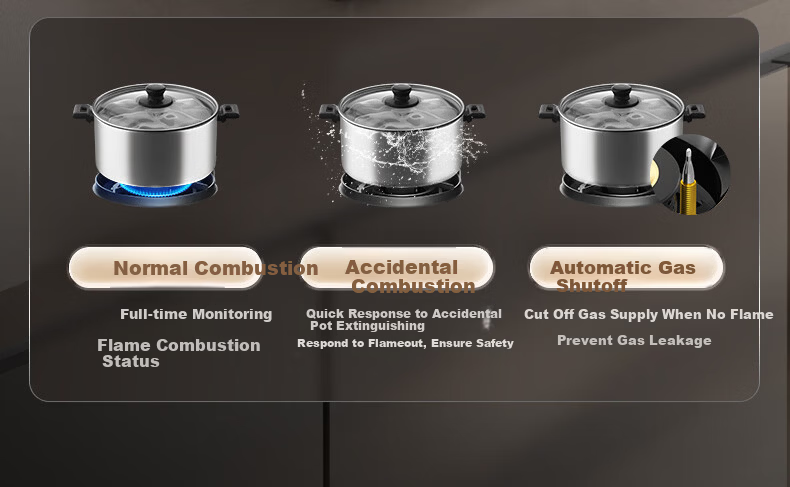 Royalstar Gas Stove Single Burner Tabletop Gas Cooker Liquefied Gas Household High Flame Old Style Single Eye Stove Gas Cooker Single Burner 5.2kW JZY-A05 10
