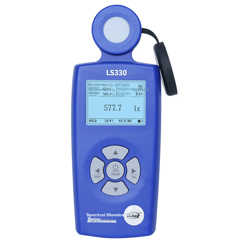 Linshang Spectral Color Temperature Illuminance Meter LS330 Light Plant Illuminance Tester UV Index Tester