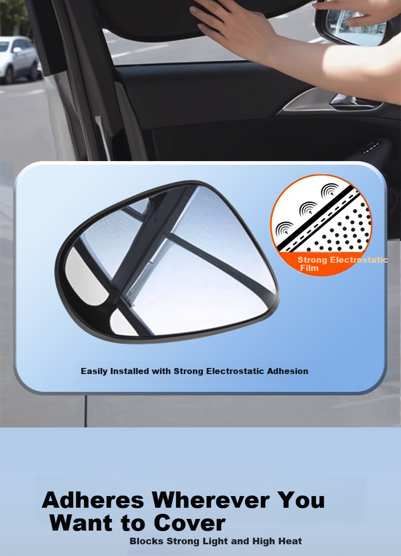 Jiabalan Car Sunshade Shield Heat Insulation Umbrella Curtain Front Windshield Window Sunshade Cover for Parking 11