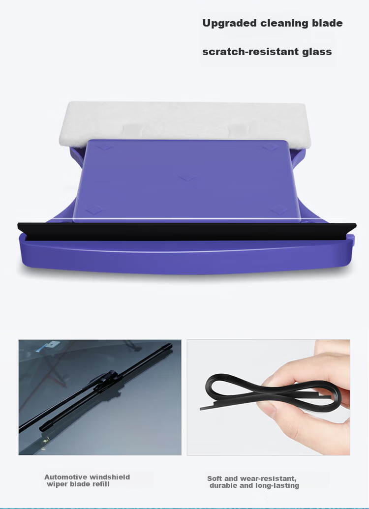 EAST Glass Cleaning Tool, Strong Magnetic High-Air Double-Sided Window Cleaner, Double-Layer Anti-Pinch Hand Adjustable Magnetic Glass Cleaner 3-32mm 10
