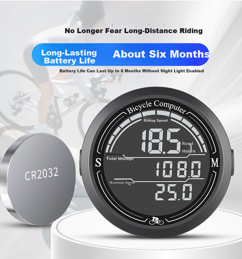 Bond Fujida Bicycle Smart Speedometer Mountain Bike Universal Speed Test Mileage Measurement Cycling Accessories Equipment 2