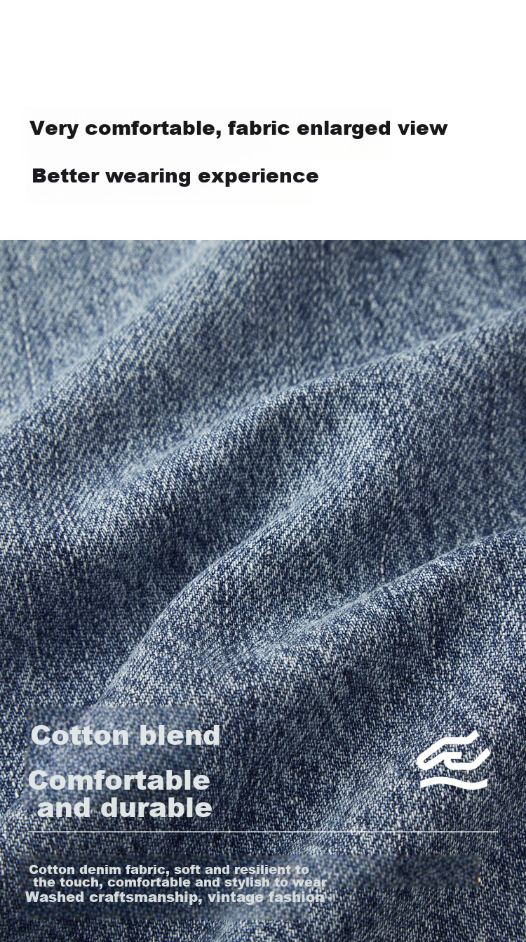 Semir Wang Anyu's Same Style, Men's Loose Curved Knife Pants for Summer 2026, Washed Denim Trousers Trendy 109326124114 5