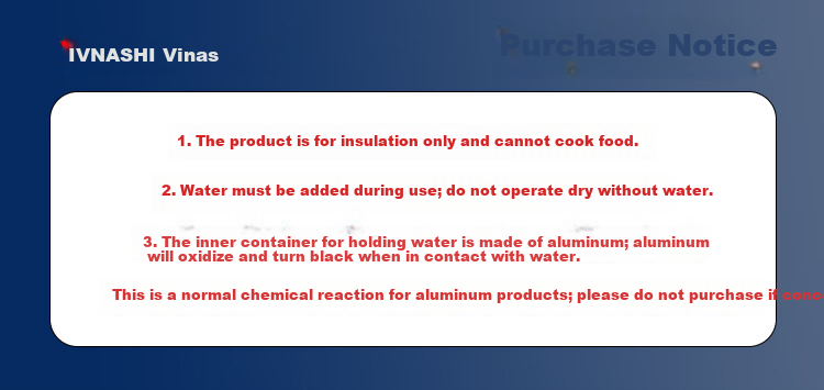 Vinas 304 Stainless Steel 10L Commercial Electric Soup Warmer Buffet Hotel Heating Pot Congee Cooker 1