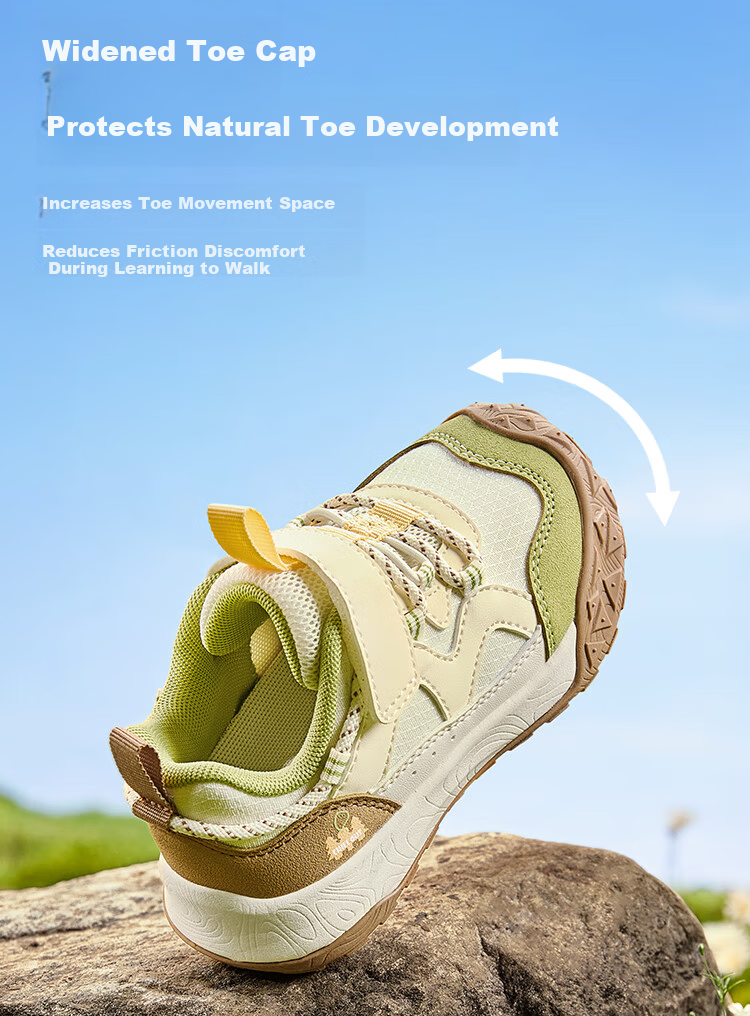 Balabala Kids Baby Toddler Walking Shoes Boys Girls 2026 Spring Autumn Non-Slip Infant Outdoor Functional Shoes Red Trend 8