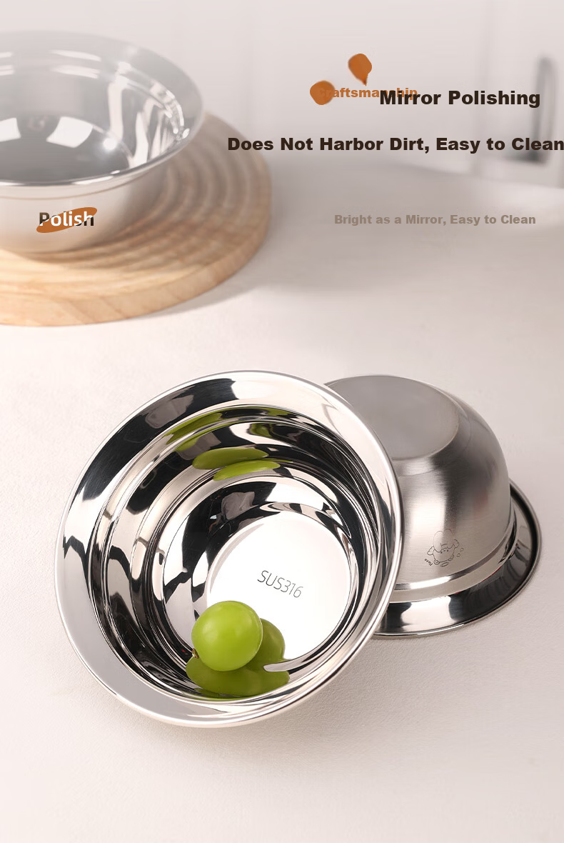 Newair 316 Stainless Steel Children's Bowl Food Grade Baby Household 2026 New Anti-Drop Rice Bowl for Ages 1 to 5 Years 5