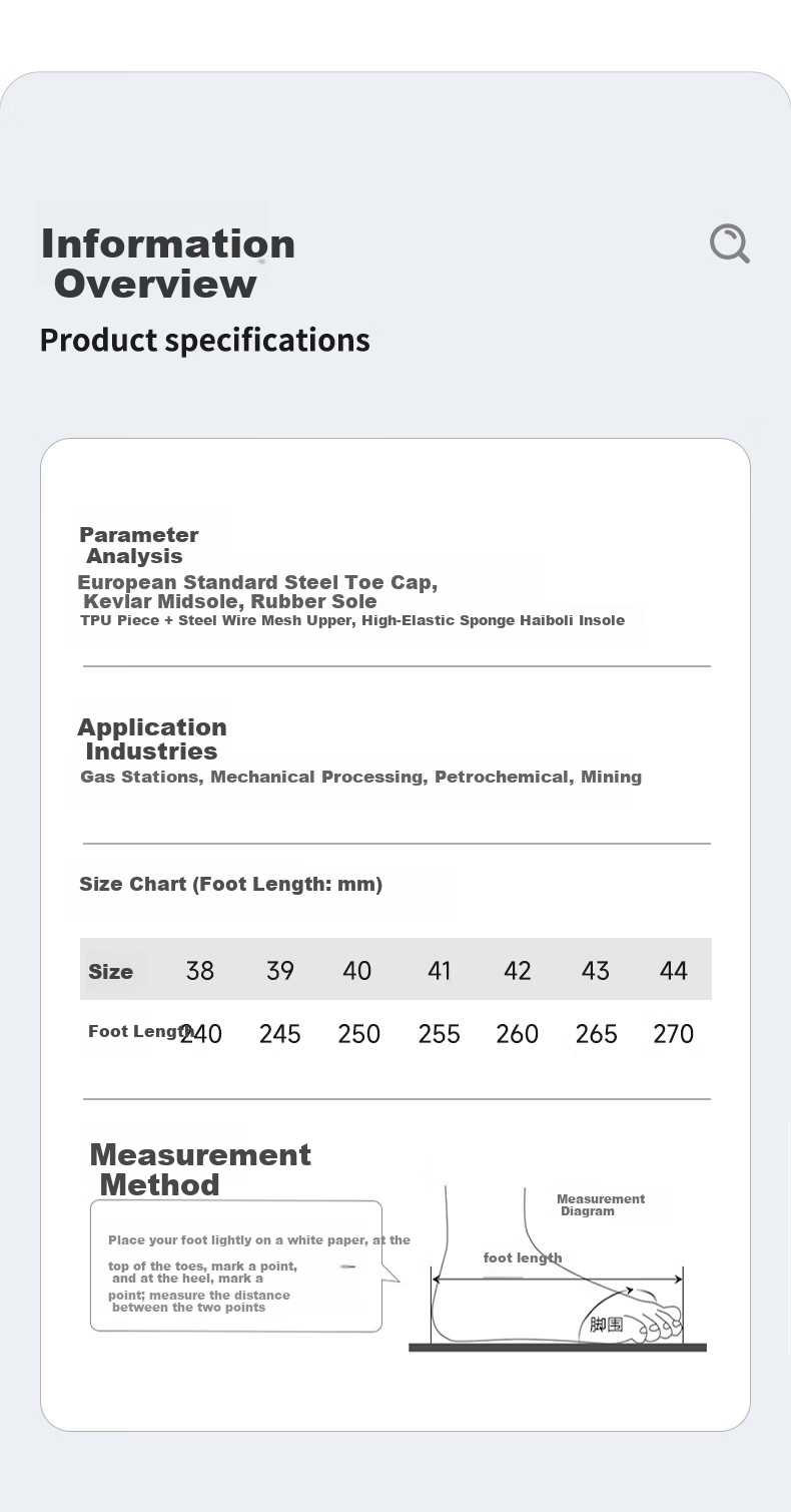 BlueOwl Shield Anti-Static Men's Safety Shoes Summer Breathable Work Shoes Slip-Resistant Anti-Smash Anti-Puncture Safety Shoes D289 Size 40 7