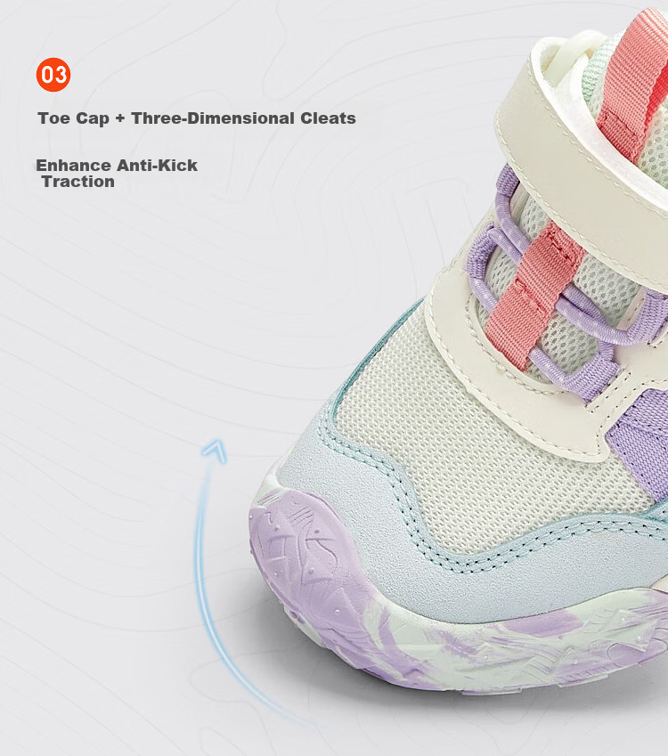 BALABALA Kids Toddler Walking Shoes Boys Girls 2026 New Spring Autumn Non-Slip Baby Sports Outdoor Functional Shoes 6