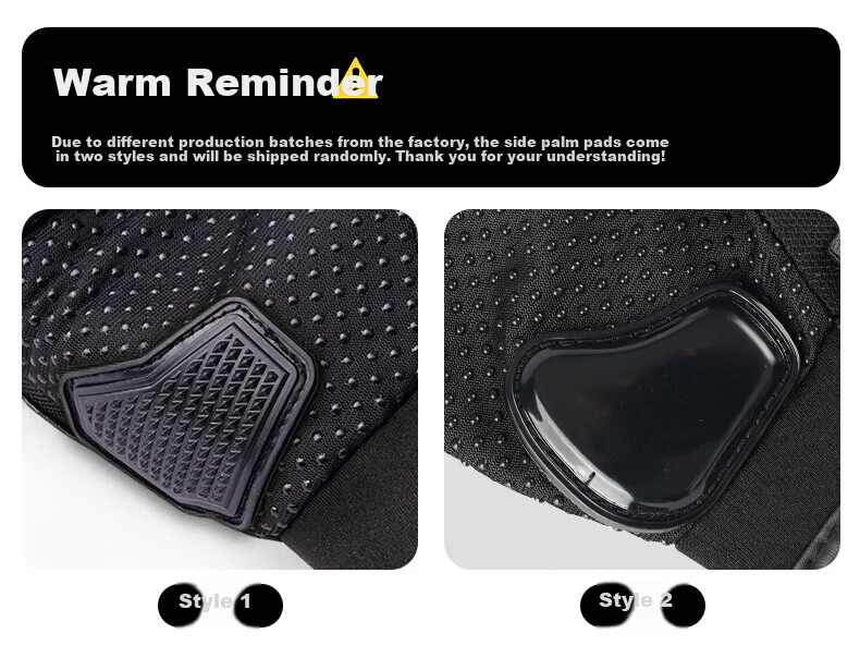 Chegui Mu Riding Motorcycle Gloves Windproof Anti-fall Motorbike Four Seasons Protective Full Finger Touchscreen XL 10