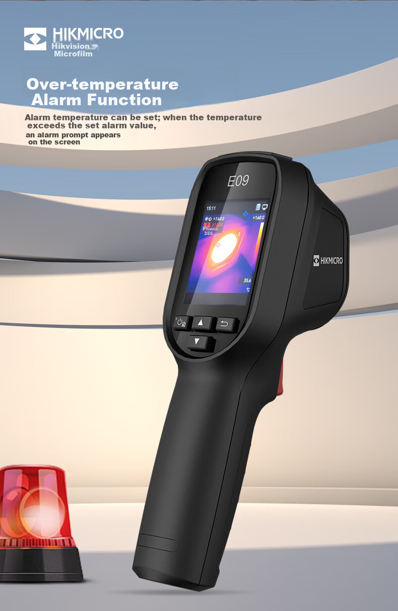 HIKMICRO Thermal Imager High-Definition Infrared Thermal Camera Temperature Measurement Night Vision Floor Heating Inspection Leak Detector E06 10