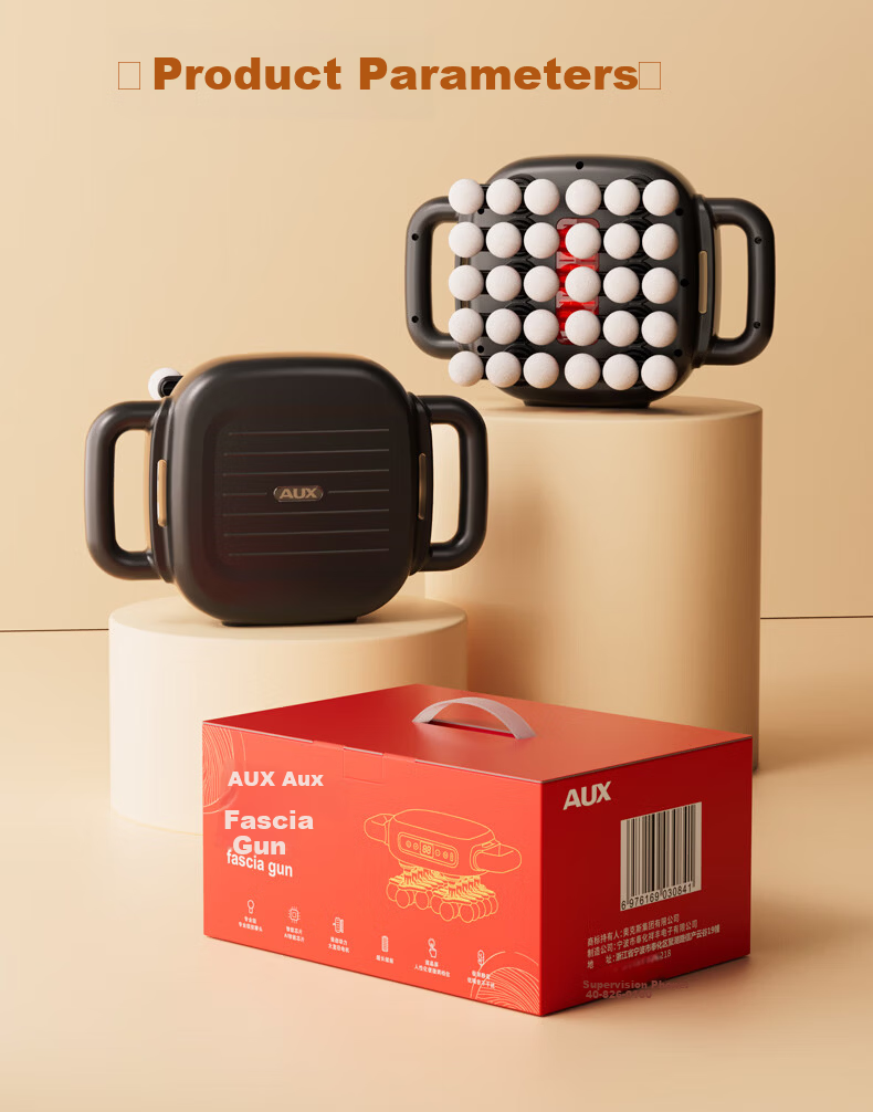 AUX Fascia Gun HO1 Fat Burning Shaking Machine Lazy Waist and Abdomen Slimming Belt Full Body Vibration Massage Fitness Abdominal Muscle Neck Fascia Massager 19