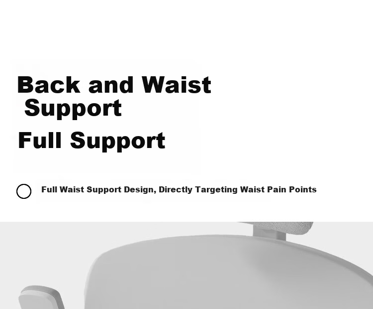MiiOW Office Lumbar Support Cushion Seat Backrest Pillow Chair Headrest Waist Protection Cushion for Long Sitting and Nap 4