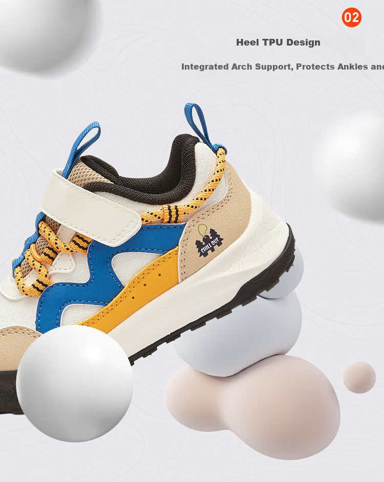 Balabala Kids Baby Toddler Walking Shoes Boys Girls 2026 Spring Autumn Non-Slip Infant Outdoor Functional Shoes Red Trend 5