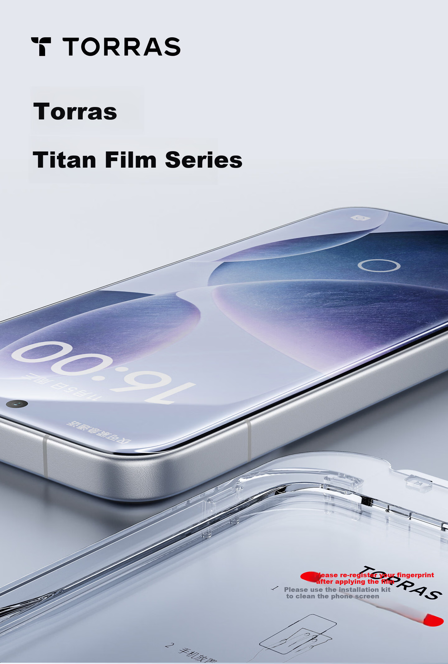 Torras AR Anti-Reflective Rear Screen Protector for Xiaomi 17 Pro Lens and Back Screen, HD Drop-Resistant Borderless Anti-Fingerprint Film 1