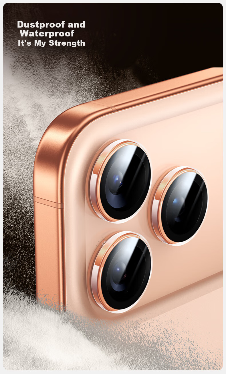 Shanmo [Corning + AR Anti-Reflective Coating] Compatible with iPhone 17 Pro Lens Film Full Coverage Lens Protective Film Independent Lens Non-Bulging Shell 1 Set 14