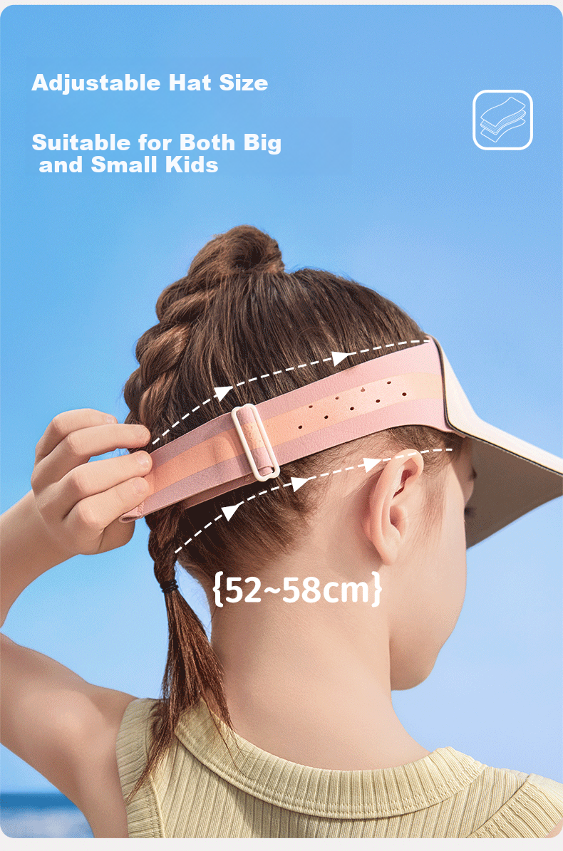 Lemon Baby Kids Sun Protection Hat Boys Girls Sports Open-Top Sun Hat Baby Child Sunshade Cap 12