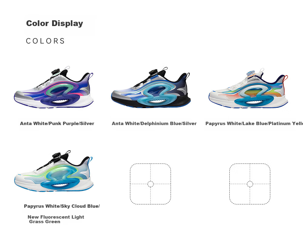 Anta Kids Running Shoes Zhuyue 2026 Summer Breathable Boys and Girls Professional Shock Absorption Running Shoes A12625588 19
