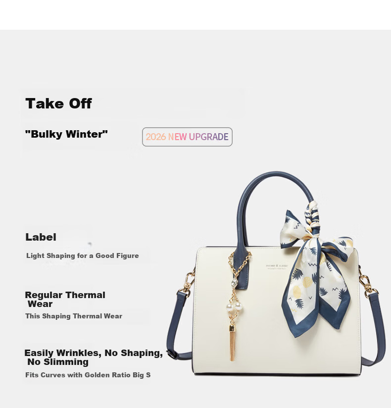 TUCANO Women's Handbag, 2026 New Cowhide Leather Tote Bag, Light Luxury Kelly Bag, Ladies' Shoulder Crossbody Bag, Birthday 520 Gift 3