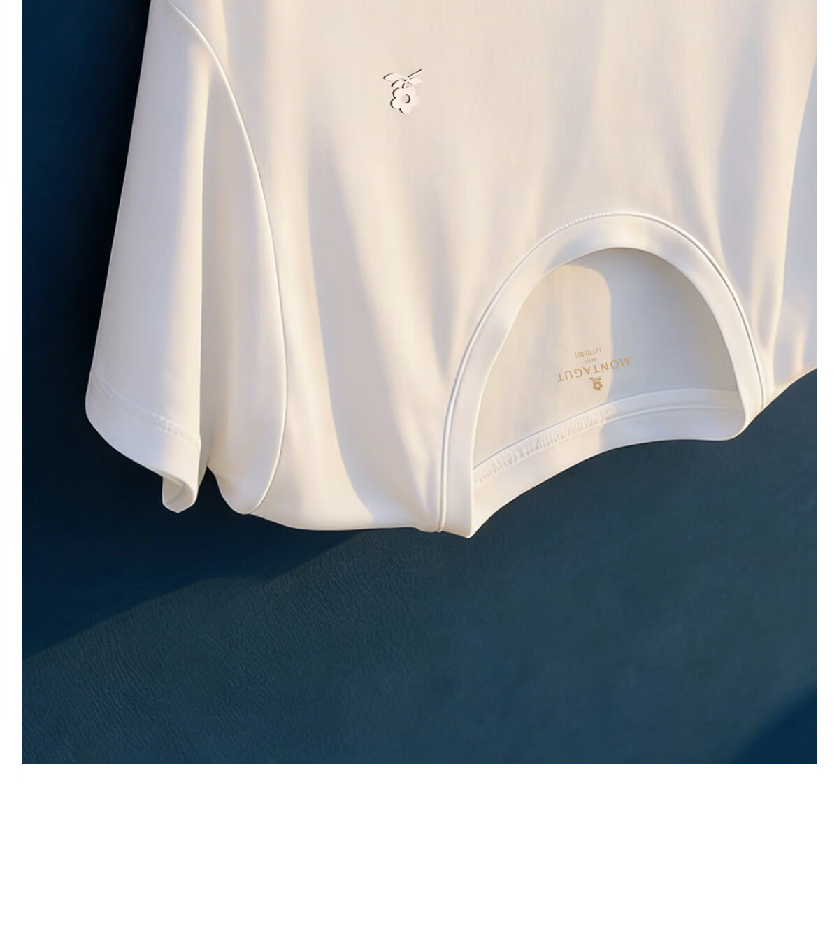 MONTAGUT 80s Modal Men's Short Sleeve Summer Thin Half Sleeve Ice Silk Cooling Loose Sports Fitness Base Shirt 29