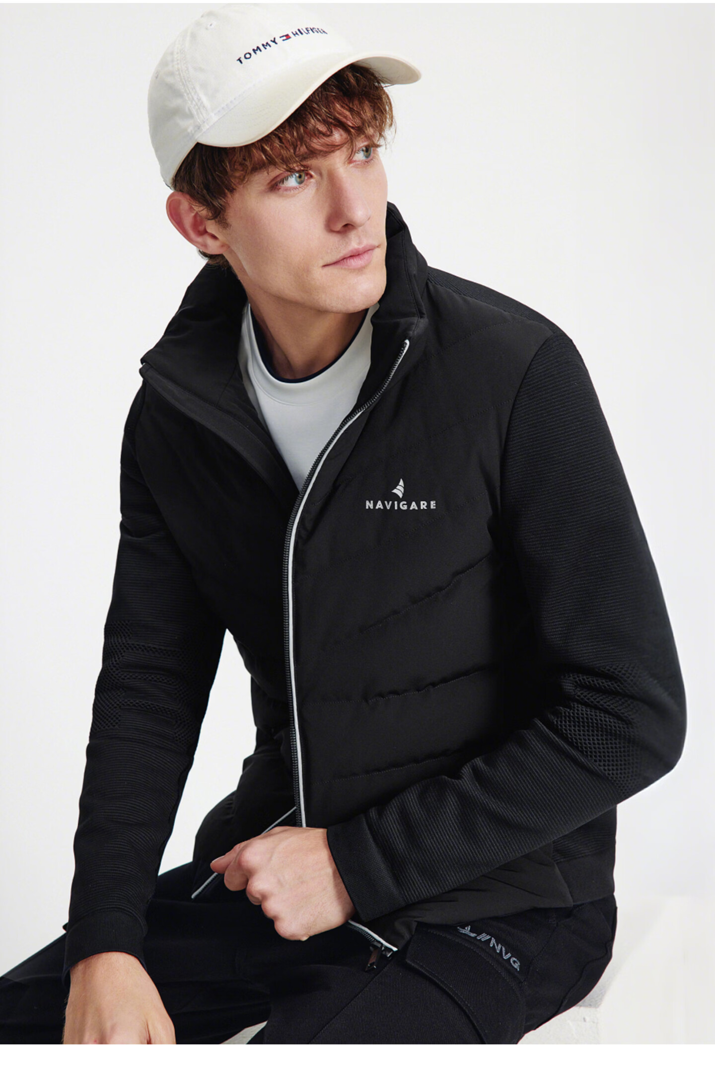 Navikail Italian Small Sailboat 25th Anniversary New Men's Hooded Down Jacket Thin Sports Coat 1341605505 14