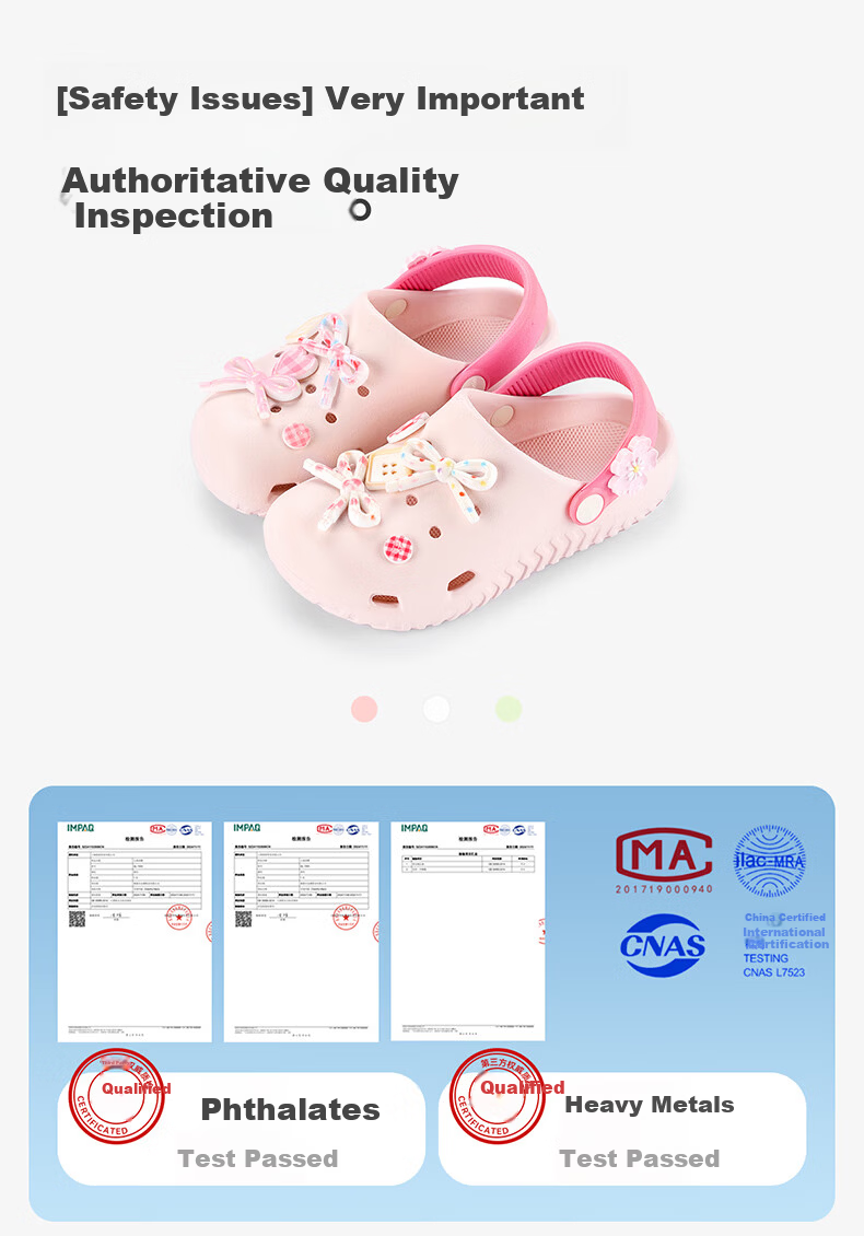 Balabala Girls' Summer Hollow Out Sandals Princess Breathable Outdoor Beach Slippers for Toddler and Big Kids 8