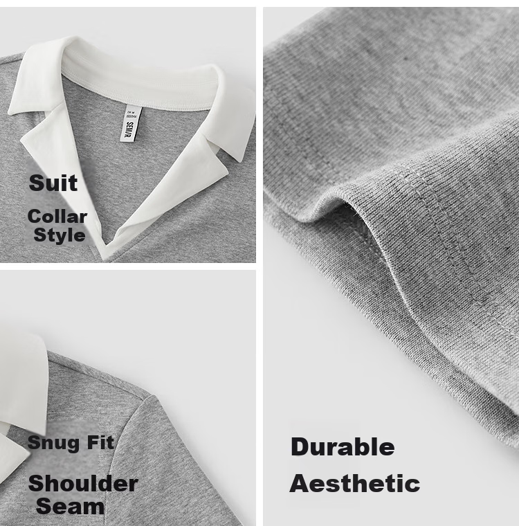 Semir Women's Summer Short Cool Color-Block Polo Shirt with Blazer Collar Slim Pullover 2026 Top 109326115006 5