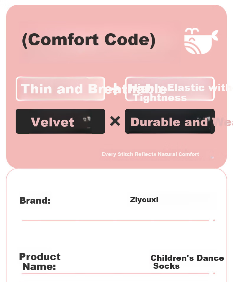 Free Style Girls' Dance Socks Summer Thin White Tights Baby Practice Special Pantyhose Children's Stockings 13