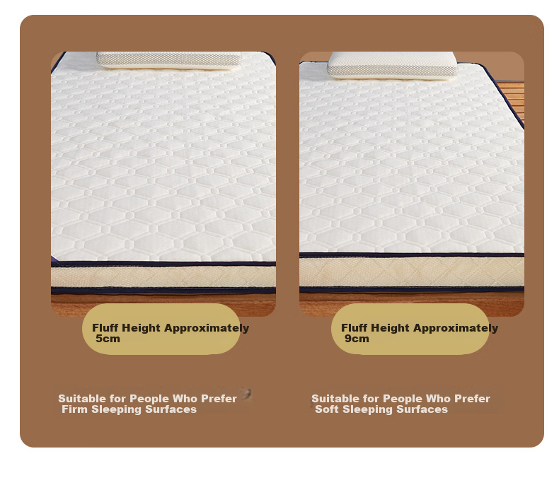 I-WILL Student Dormitory Single Bed Mattress, Soft Foam Pad, Thickened Bunk Bed Quilt, Latex, Height about 9 Cm, 90*200cm 10