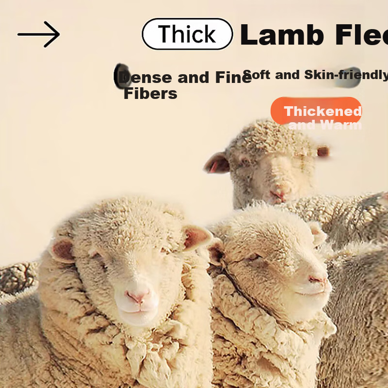 LangSha Autumn Winter Warm Lamb Fleece Thickened Antibacterial Mite-Resistant Vest Women's Thermal Base Layer Sleeveless Top