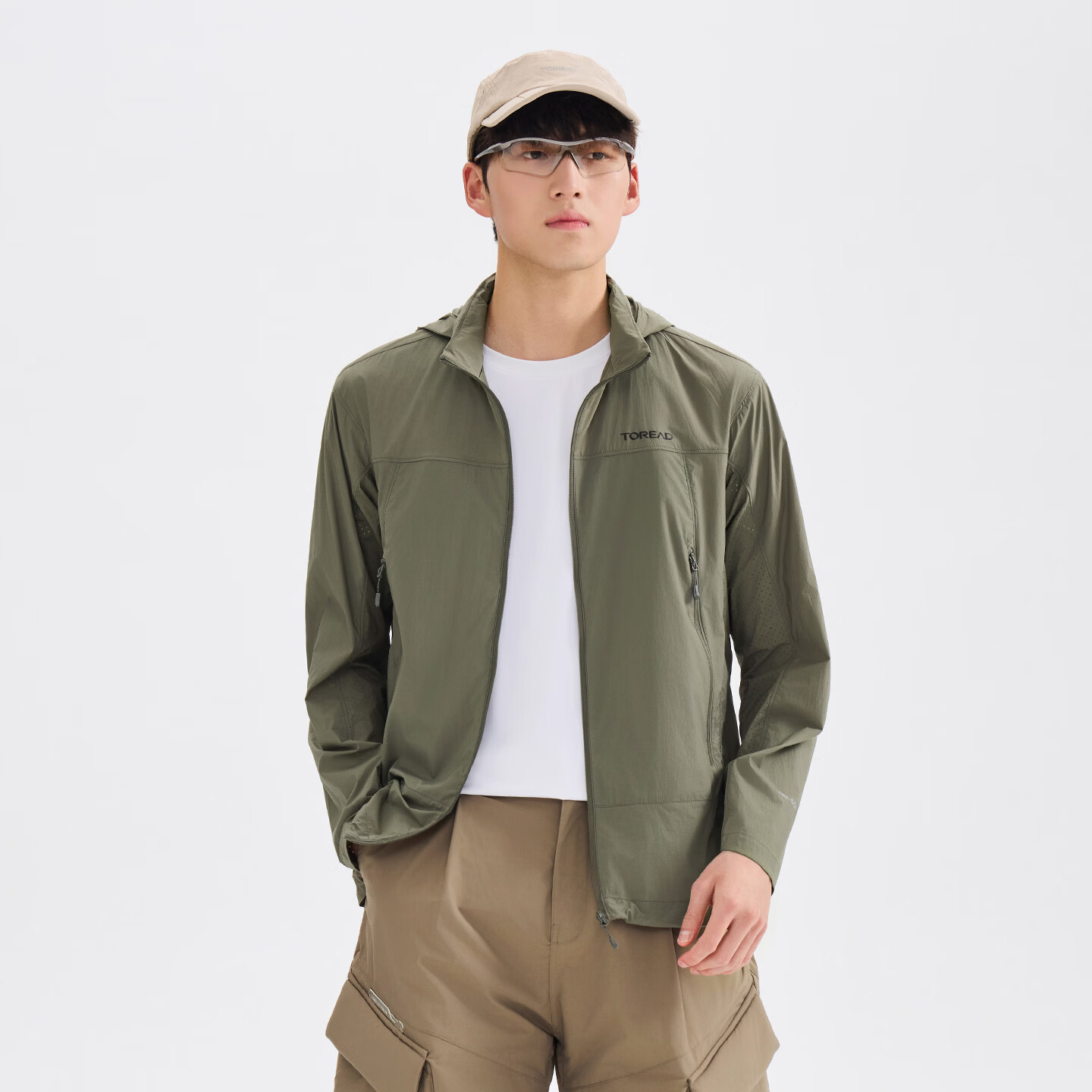TOREAD Men's Sunscreen Jacket 2026 New Outdoor Breathable Skin Jacket UV Protection UPF50+ TAZZBO81702