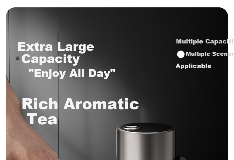 NRMEi Insulated Men's Tea Separation Magnetic Spring Tea Business Portable Car Magnetic Suction Water Bottle 5
