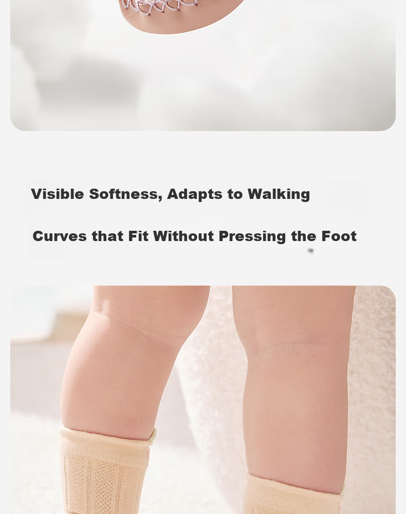Shiyuejiejing Baby Shoes And Socks, Summer Toddler Walking Shoes And Socks, Non-Slip Floor Socks for Boys And Girls, All Seasons Socks for Infants 10