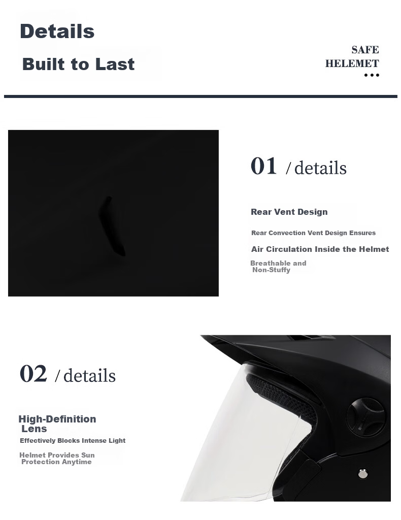 BIGBRO KY188 Pearl White New National Standard 3C Motorcycle Electric Vehicle Helmet Unisex Four-Season Winter Warm Sunshade Electric Bike Safety Cap Visor Helmet 9