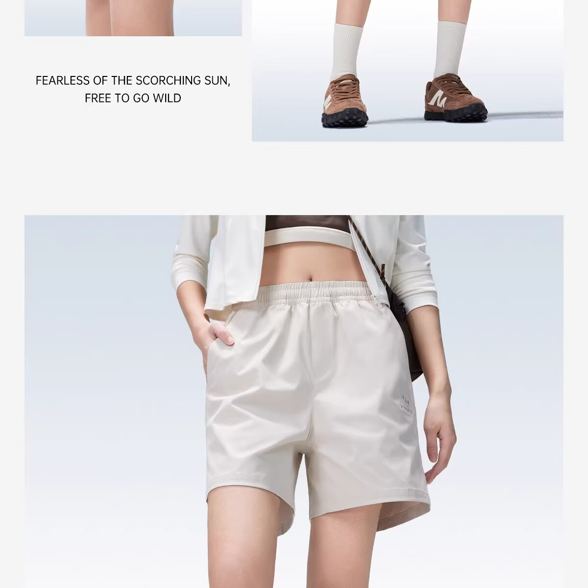 CAMEL Outdoor Quick-Dry Shorts Men 26 Spring Summer Breathable Sweat-Absorbing Refreshing Sports Shorts Hiking Sun-Protective Mountaineering Pants Women 19