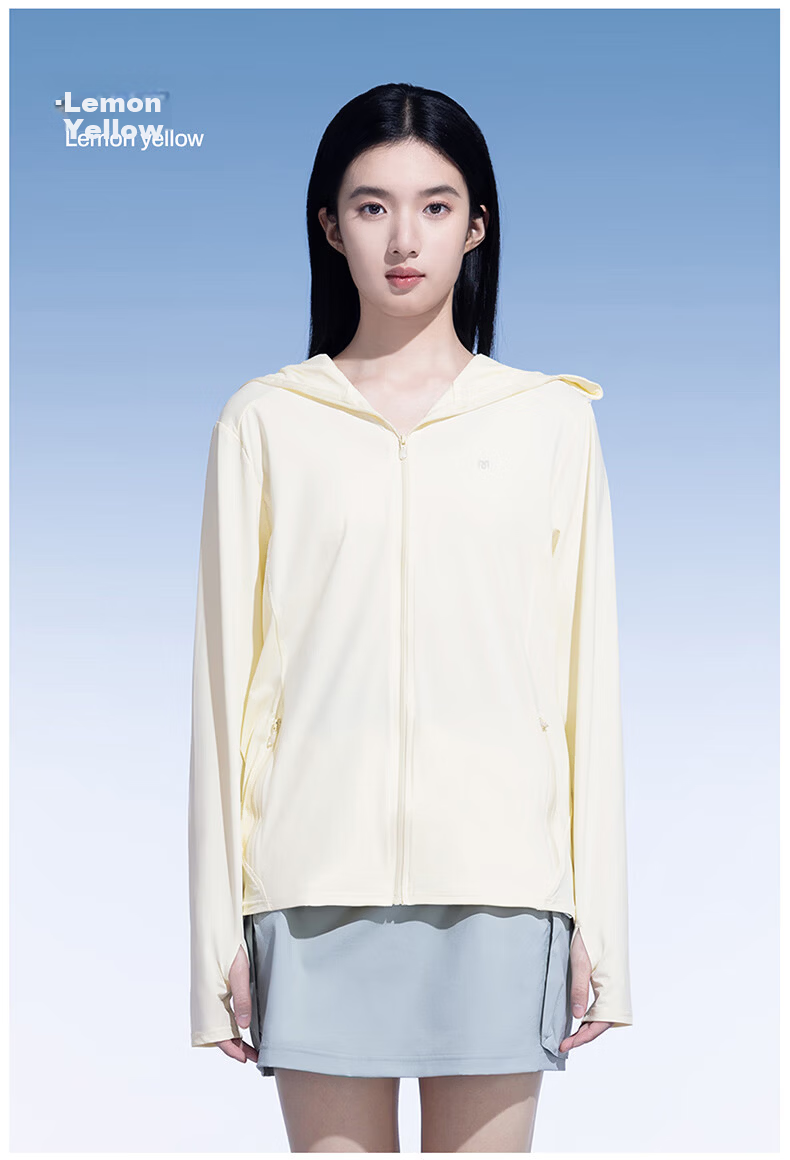 Moxun [Zhao Lusi Same Style] Original Yarn Sunscreen Jacket Women's Ice Silk Cooling UV Protection Summer New Model 15
