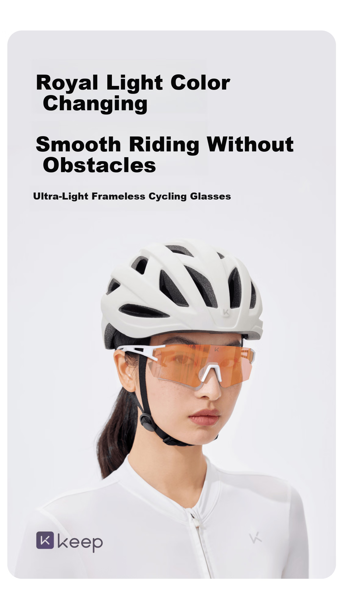 Keep Day and Night Dual-Use Color-Changing Cycling Goggles Marathon Outdoor Windproof Sandproof Road Bike Coated Mercury Lens 1