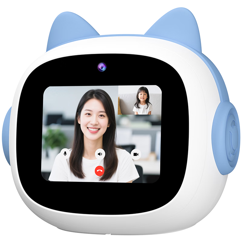 Wenquxing N6pro Time Treasure Robot AI Smart Alarm Clock Video Call Sync Textbook Early Education Learning Machine Student Time Management Children's Birthday Gift for Girls and Boys