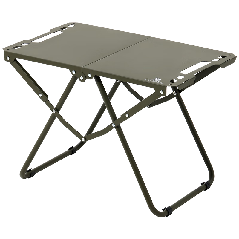 CAMEL Outdoor Folding Table Portable Camping Multifunction Lightweight Tactical Table 8005 Army Green