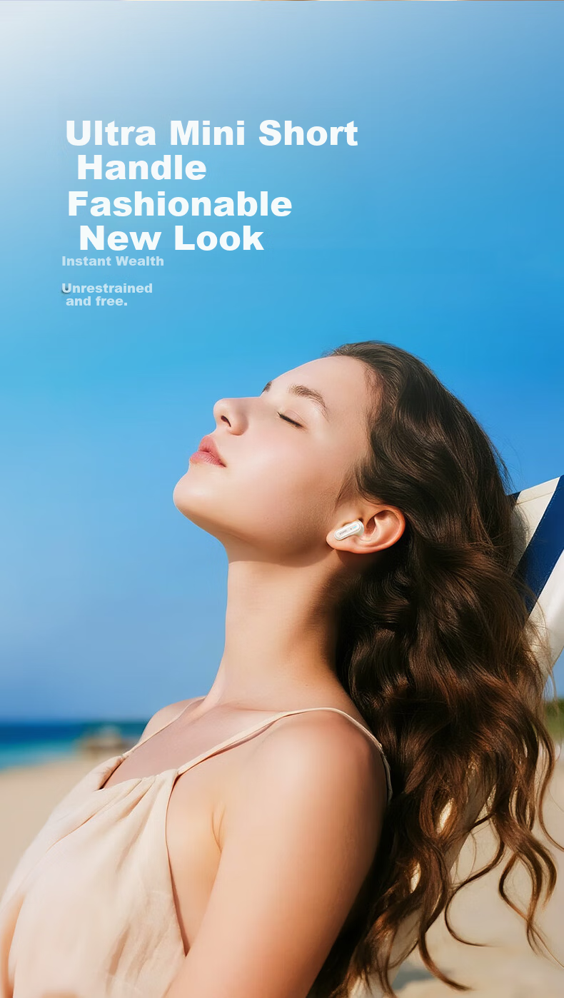 KOVL True Wireless Bluetooth Earphones, Semi-In Drop Design, Suitable for IPhone, Huawei, Honor, Vivo, Xiaomi, IQOO, Apple, OPPO, Sports Music Gaming Headset 4