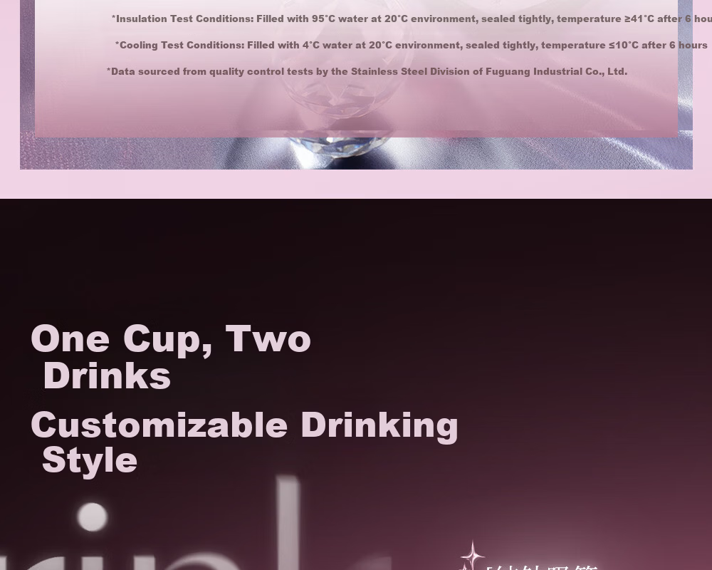 Fuguang Pure Titanium Insulated Water Bottle for Women High-Value Titanium Straw Portable Coffee Tea Cup Gift 23