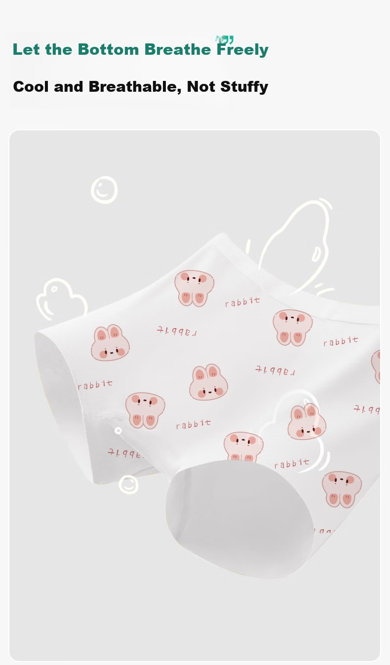 Chuyisheng Disposable Cotton Children's Girls Sterilized Travel Wash-Free Daily Use Shorts Kids Triangle Underwear Large Size 8