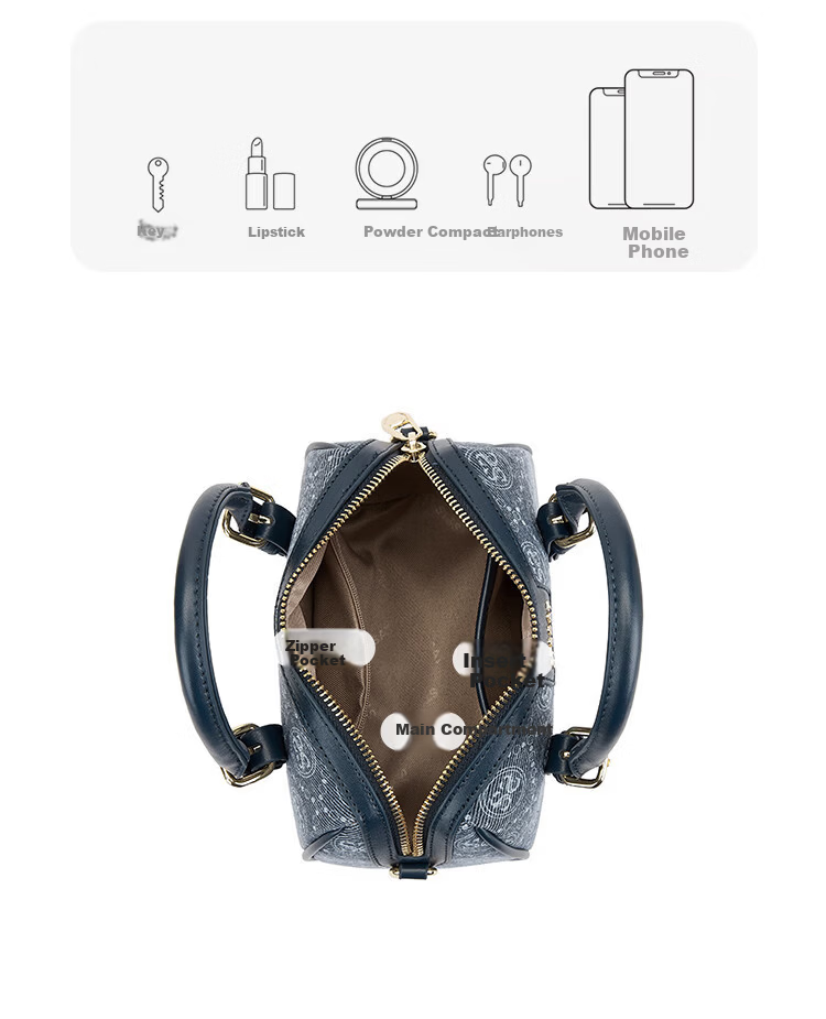 St&Sat Women's Bag 2026 New Vintage Boston Handbag Shoulder Bag High-End Single Shoulder Bag Birthday Gift 6