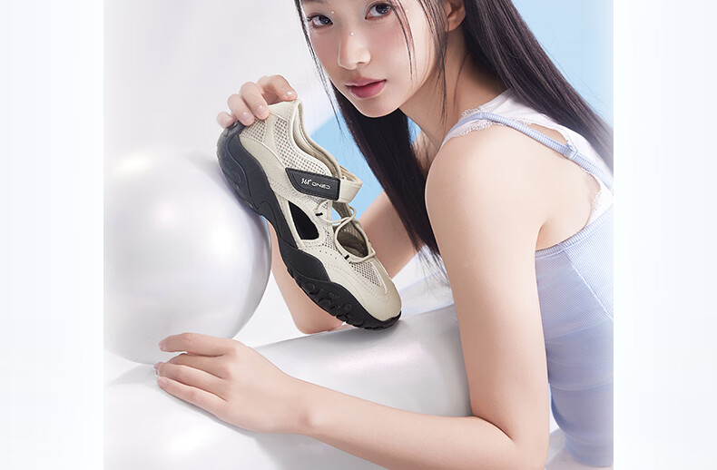 361° Women's Sports Sandals Summer New Ballet Soft Elastic Mary Jane Shoes 682626771-2 3